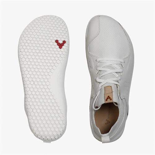 Vivobarefoot PRIMUS KNIT LUX Sneakers Heren Wit | HVRLUZS-69