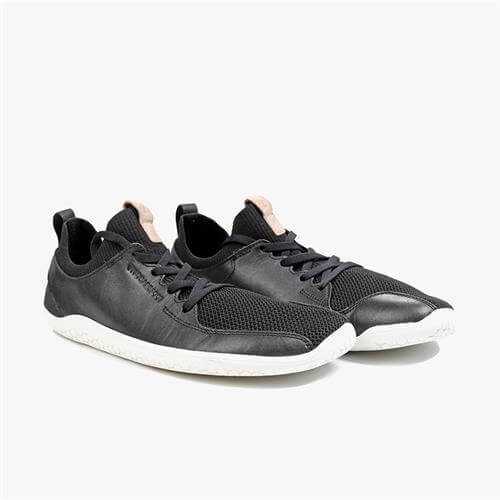 Vivobarefoot PRIMUS KNIT Sneakers Dames Obsidian | OQKJIWE-58