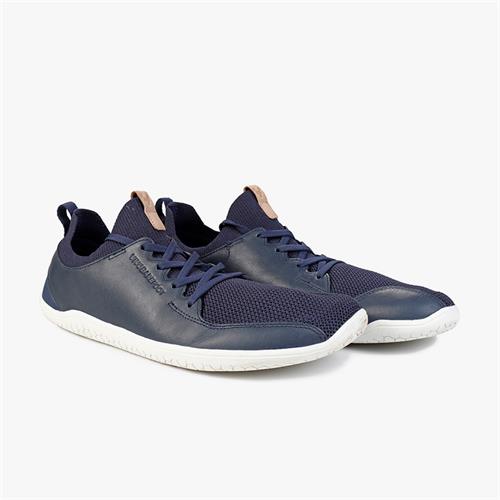 Vivobarefoot PRIMUS KNIT Sneakers Heren Indigo | ZDXUSLK-92