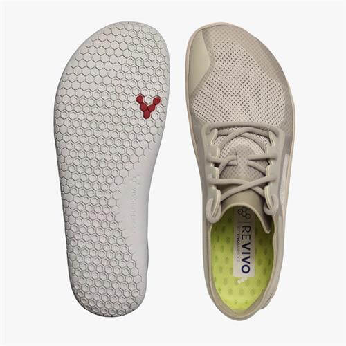 Vivobarefoot PRIMUS LITE II B Sneakers Dames Grijs | YTDCSVM-02