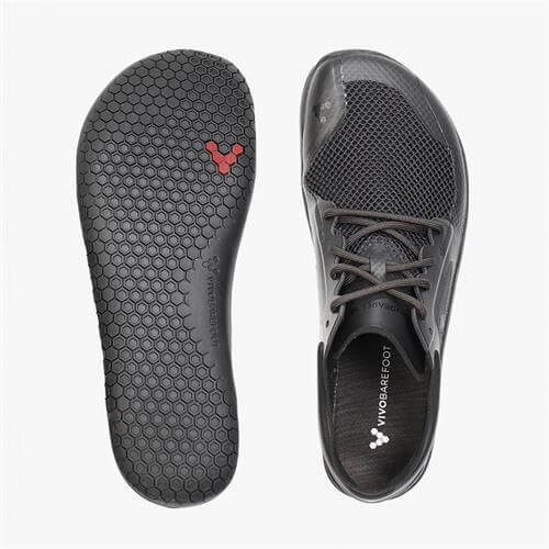 Vivobarefoot PRIMUS LITE II RECYCLED Loopschoenen Heren Obsidian | UPYGWTL-71