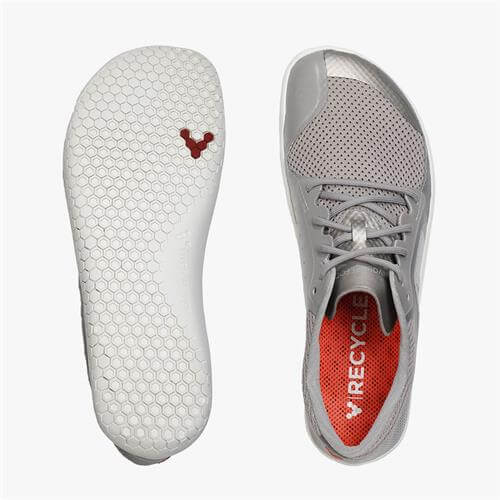 Vivobarefoot PRIMUS LITE Loopschoenen Dames Grijs | MBEOCYS-39