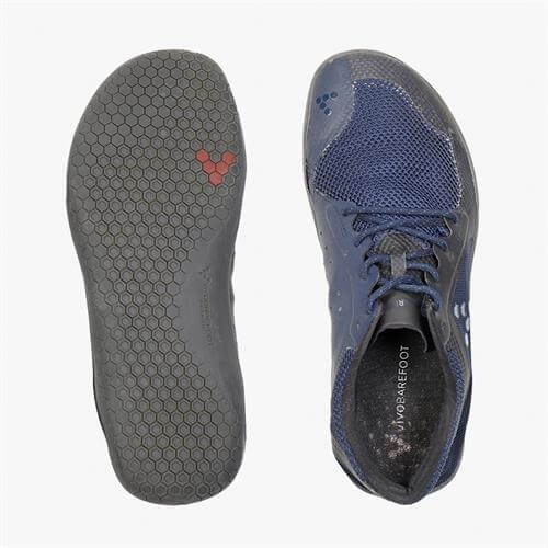 Vivobarefoot PRIMUS LITE Loopschoenen Heren Donkerblauw | NUFHMGY-30