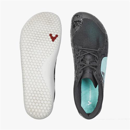 Vivobarefoot PRIMUS LITE Loopschoenen Heren Black/Mint/Green | YXPWGAV-85