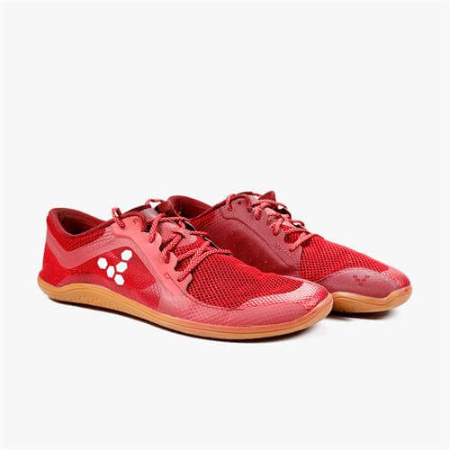 Vivobarefoot PRIMUS ROAD Loopschoenen Dames Rood | AWYQKBR-83