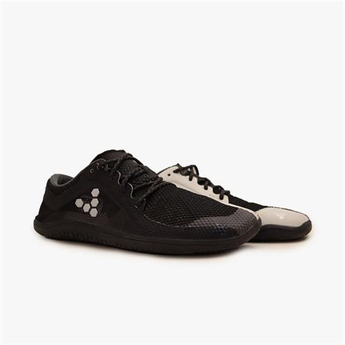 Vivobarefoot PRIMUS ROAD Loopschoenen Dames Black/Grey | VILURJG-16