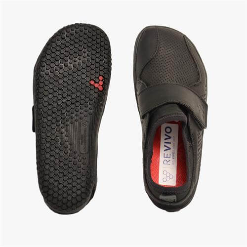 Vivobarefoot PRIMUS SCHOOL Schoolschoenen Kinderen Obsidian | KNGSPHA-90