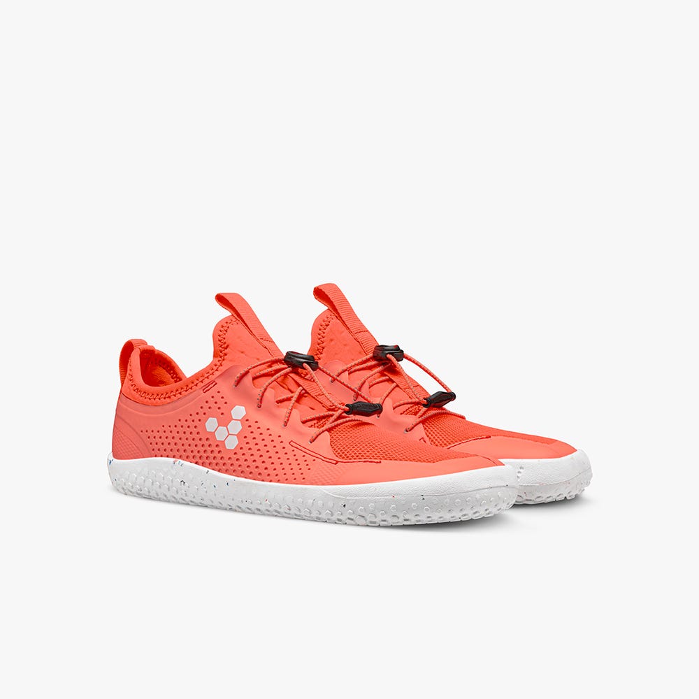 Vivobarefoot PRIMUS SPORT II JUNIORS Sneakers Kinderen Oranje | BUWPNJA-98