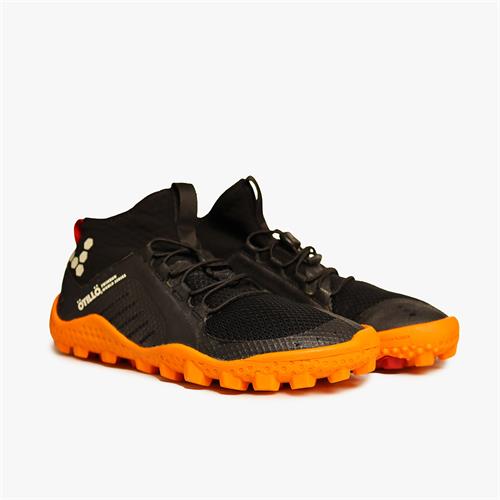 Vivobarefoot PRIMUS SWIMRUN BOOT SG Trailschoenen Dames Black/Orange | IMPCBAG-50