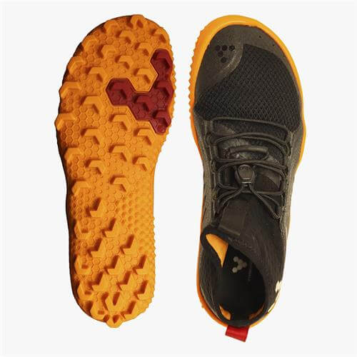 Vivobarefoot PRIMUS SWIMRUN BOOT SG Trailschoenen Dames Black/Orange | IMPCBAG-50