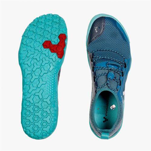 Vivobarefoot PRIMUS SWIMRUN FG Trailschoenen Dames Blauw | DBYXGHJ-95