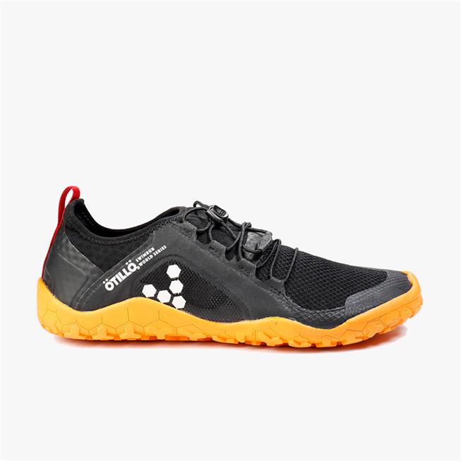 Vivobarefoot PRIMUS SWIMRUN FG Trailschoenen Dames Black/Orange | VUWIMXT-83