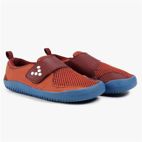 Vivobarefoot PRIMUS Sneakers Kinderen Red/Blue | SMGYCUT-14