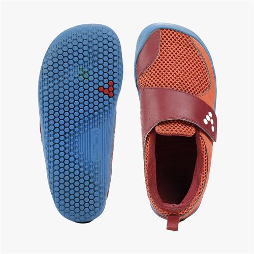 Vivobarefoot PRIMUS Sneakers Kinderen Red/Blue | SMGYCUT-14