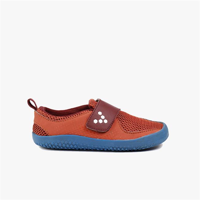 Vivobarefoot PRIMUS Sneakers Kinderen Red/Blue | SMGYCUT-14