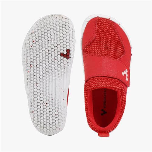 Vivobarefoot PRIMUS Sneakers Kinderen Rood | FAEQCYU-73