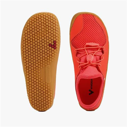 Vivobarefoot PRIMUS Sneakers Kinderen Rood | NZMFOBJ-96