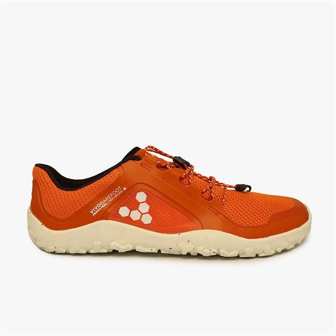 Vivobarefoot PRIMUS TRAIL RECYCLED FG Trailschoenen Heren Oranje | OYSIPFH-92