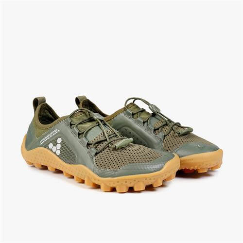 Vivobarefoot PRIMUS TRAIL SG Trailschoenen Dames Olijfgroen | MUYCGEH-72