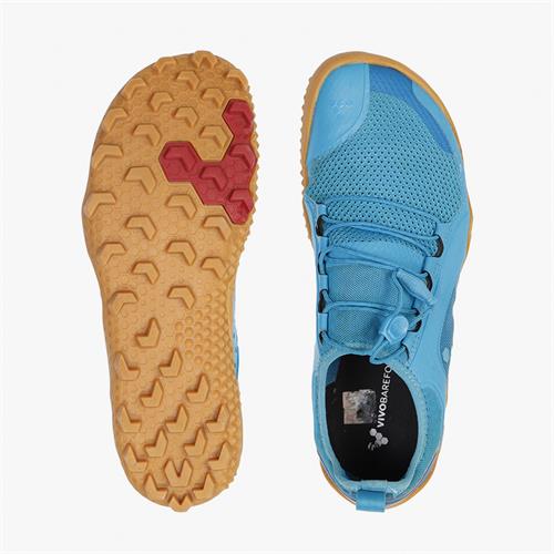 Vivobarefoot PRIMUS TRAIL SG Trailschoenen Dames Blauw | OSUJQLX-86