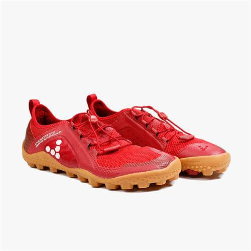 Vivobarefoot PRIMUS TRAIL SG Trailschoenen Dames Rood | QVETJKS-73