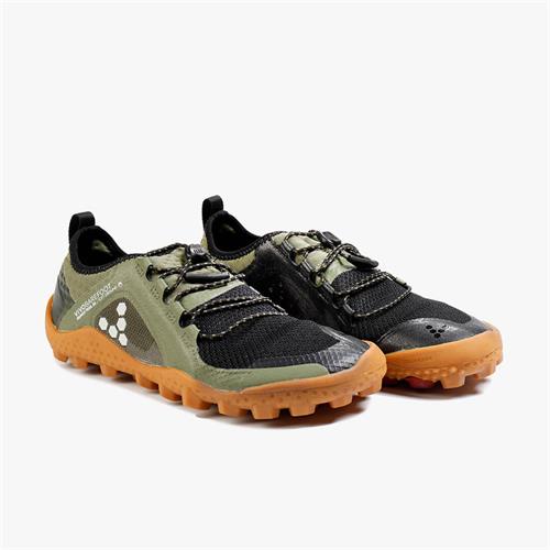 Vivobarefoot PRIMUS TRAIL SG Trailschoenen Dames Olijfgroen | RNKGUHM-57