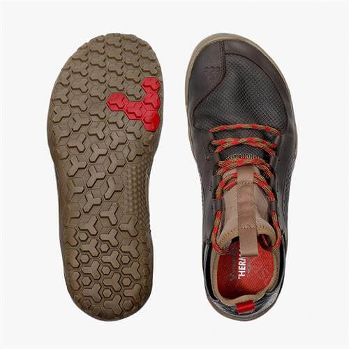 Vivobarefoot PRIMUS TREK Wandelschoenen Heren Bruin | QJAECSU-40