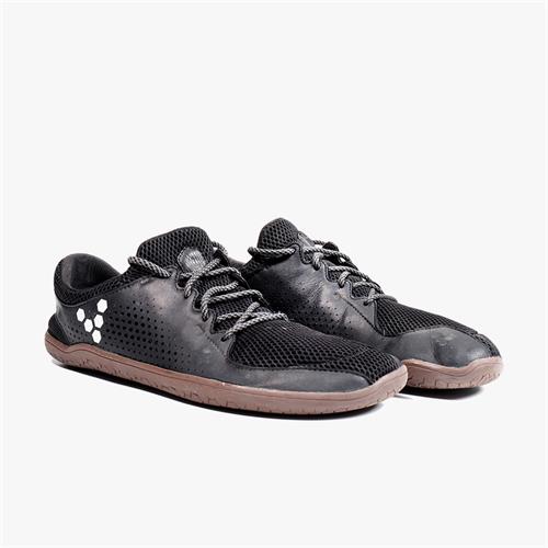 Vivobarefoot PRIMUS TRIO Loopschoenen Heren Zwart | XOIDVHE-80