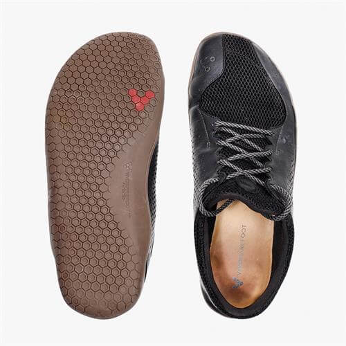 Vivobarefoot PRIMUS TRIO Loopschoenen Heren Zwart | XOIDVHE-80