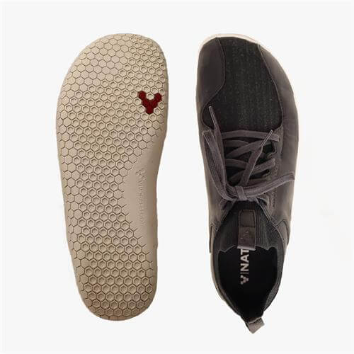 Vivobarefoot Primus Knit II Sneakers Dames Obsidian | MVBKDWO-61