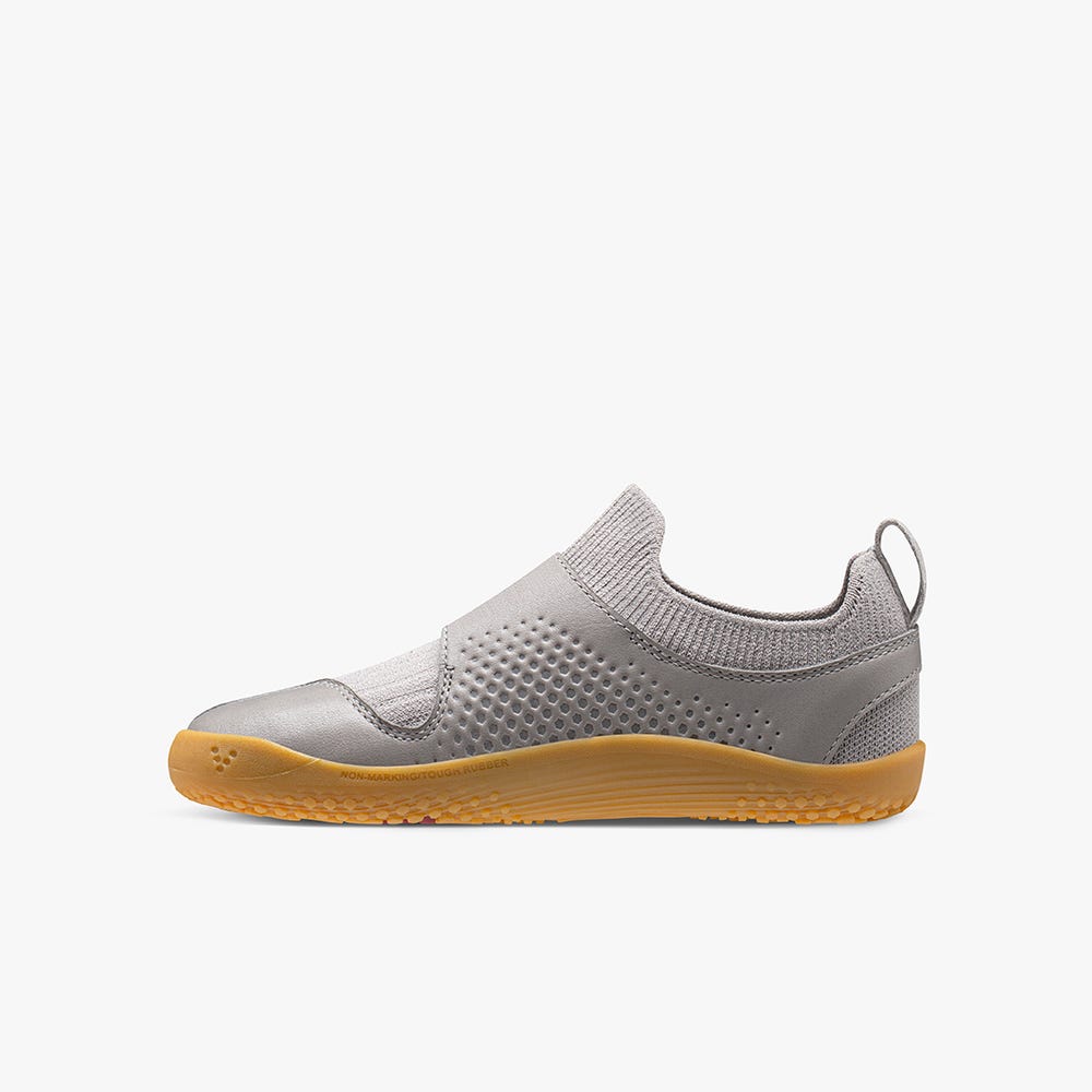 Vivobarefoot Primus Knit II Sneakers Kinderen Grijs | IPHVGTK-90