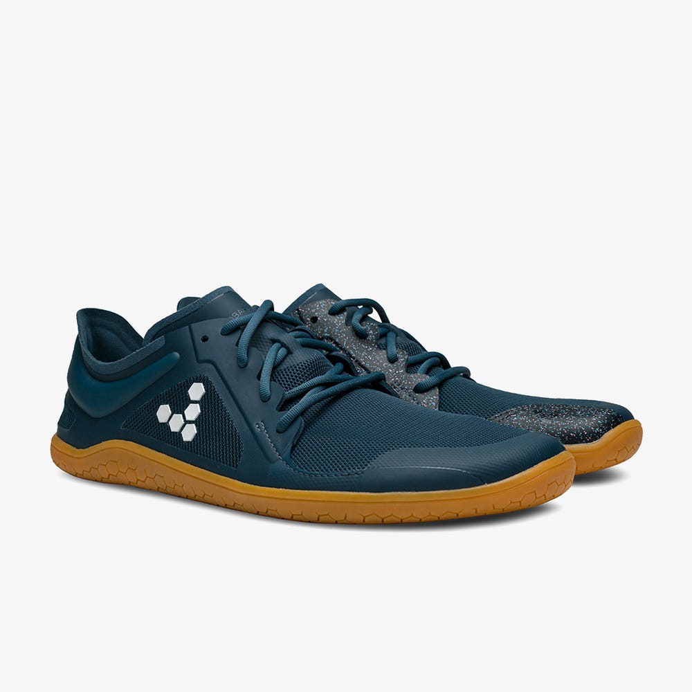 Vivobarefoot Primus Lite III Sneakers Dames Diepblauw | FLWQPTD-25