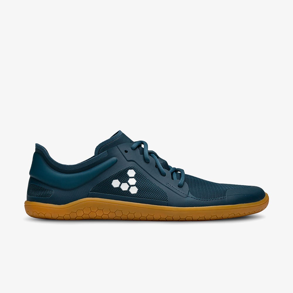 Vivobarefoot Primus Lite III Sneakers Dames Diepblauw | FLWQPTD-25