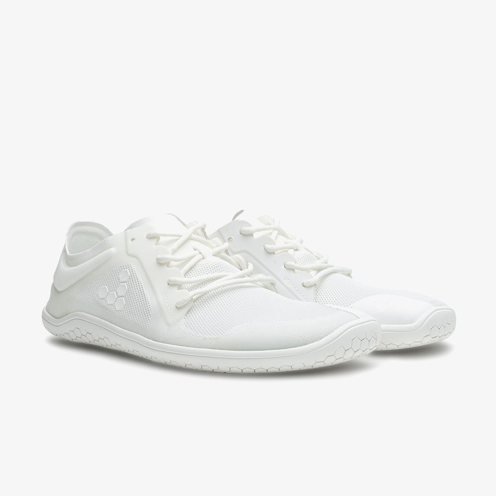 Vivobarefoot Primus Lite III Sneakers Dames Wit | NEYBLFG-63