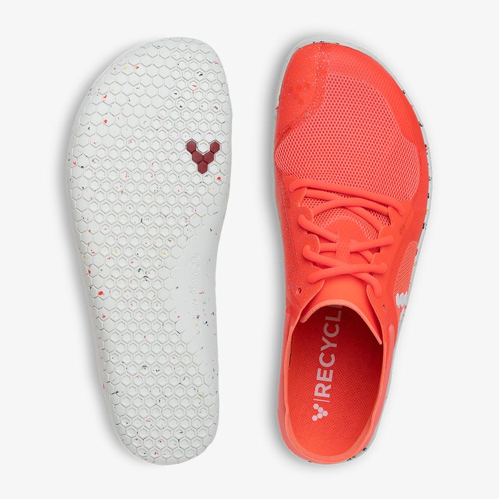 Vivobarefoot Primus Lite III Sneakers Dames Oranje | NXIMRQY-83