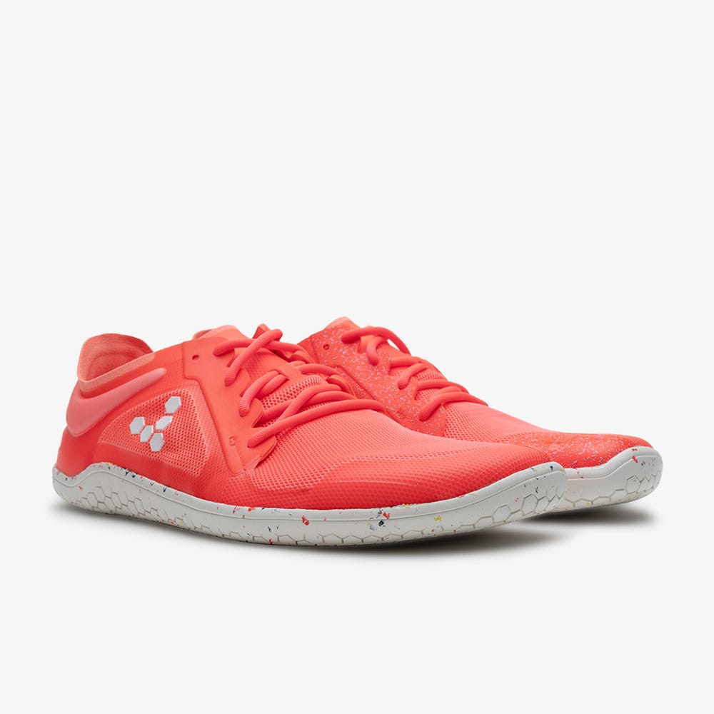 Vivobarefoot Primus Lite III Sneakers Dames Oranje | NXIMRQY-83