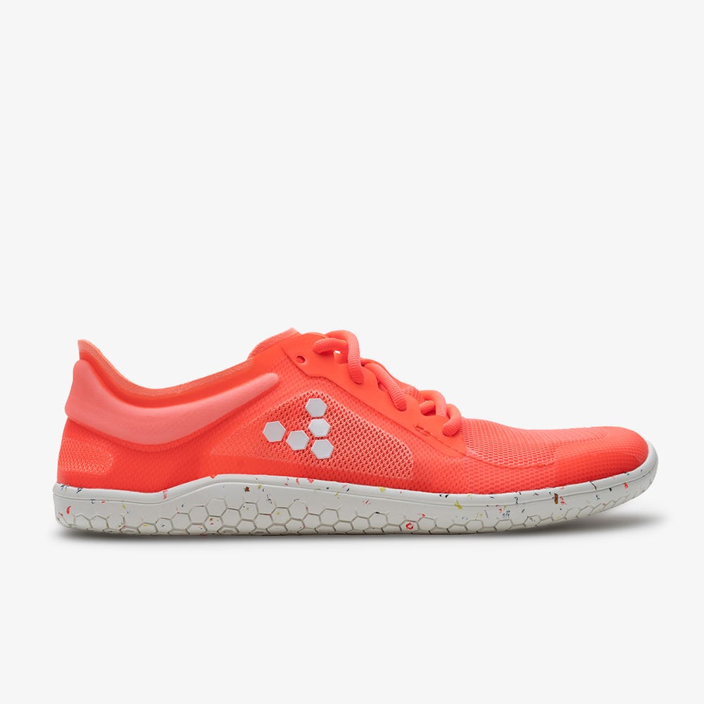 Vivobarefoot Primus Lite III Sneakers Dames Oranje | NXIMRQY-83