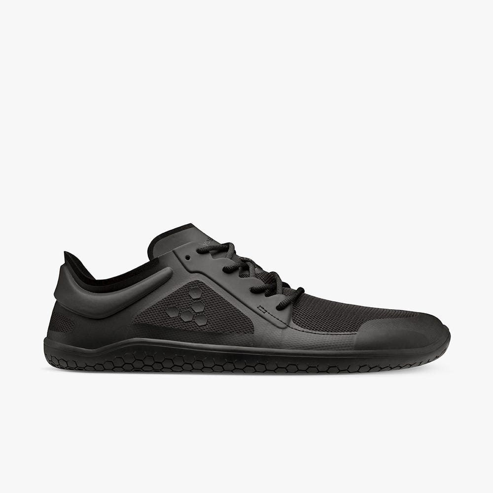 Vivobarefoot Primus Lite III Sneakers Dames Obsidian | OBMCUXN-34