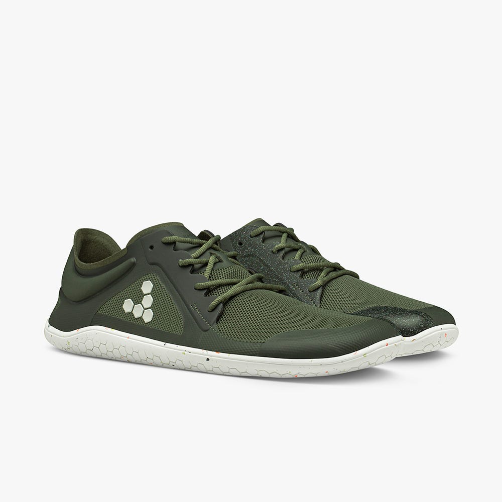 Vivobarefoot Primus Lite III Sneakers Dames Groen | OQPUKVG-30