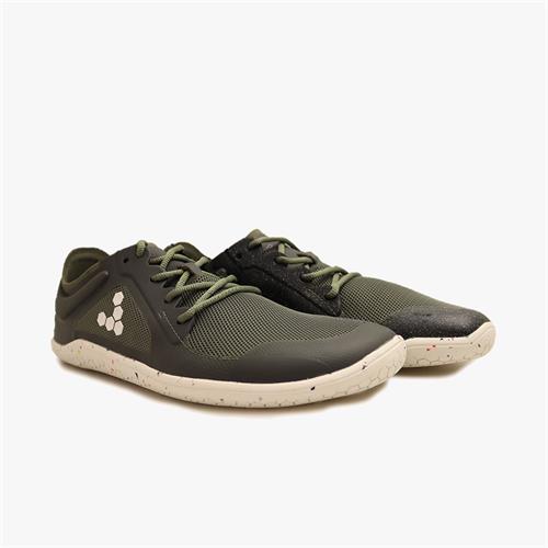 Vivobarefoot Primus Lite III Sneakers Dames Brown/Green | QJSUZDC-37