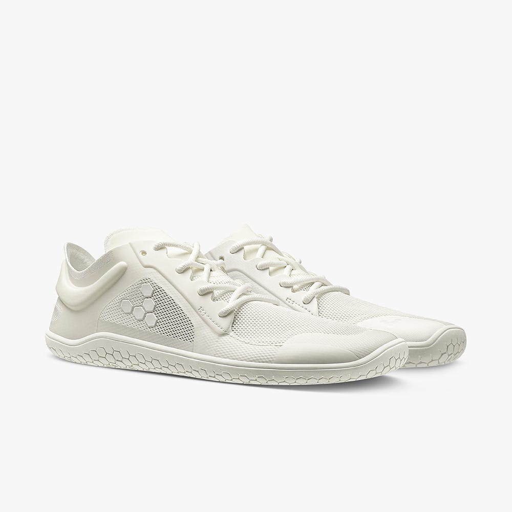 Vivobarefoot Primus Lite III Sneakers Heren Wit | UCHZTFP-28