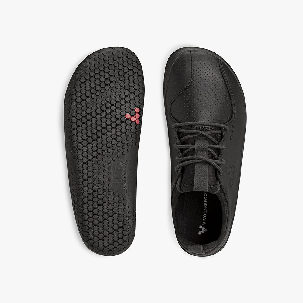 Vivobarefoot Primus School II Schoolschoenen Kinderen Obsidian | AHQCDLJ-46