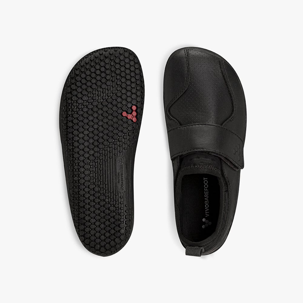 Vivobarefoot Primus School II Schoolschoenen Kinderen Obsidian | WMTKNYX-35