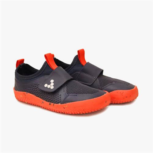 Vivobarefoot Primus Sport II Sneakers Kinderen Black/Orange | DMWLVBY-61