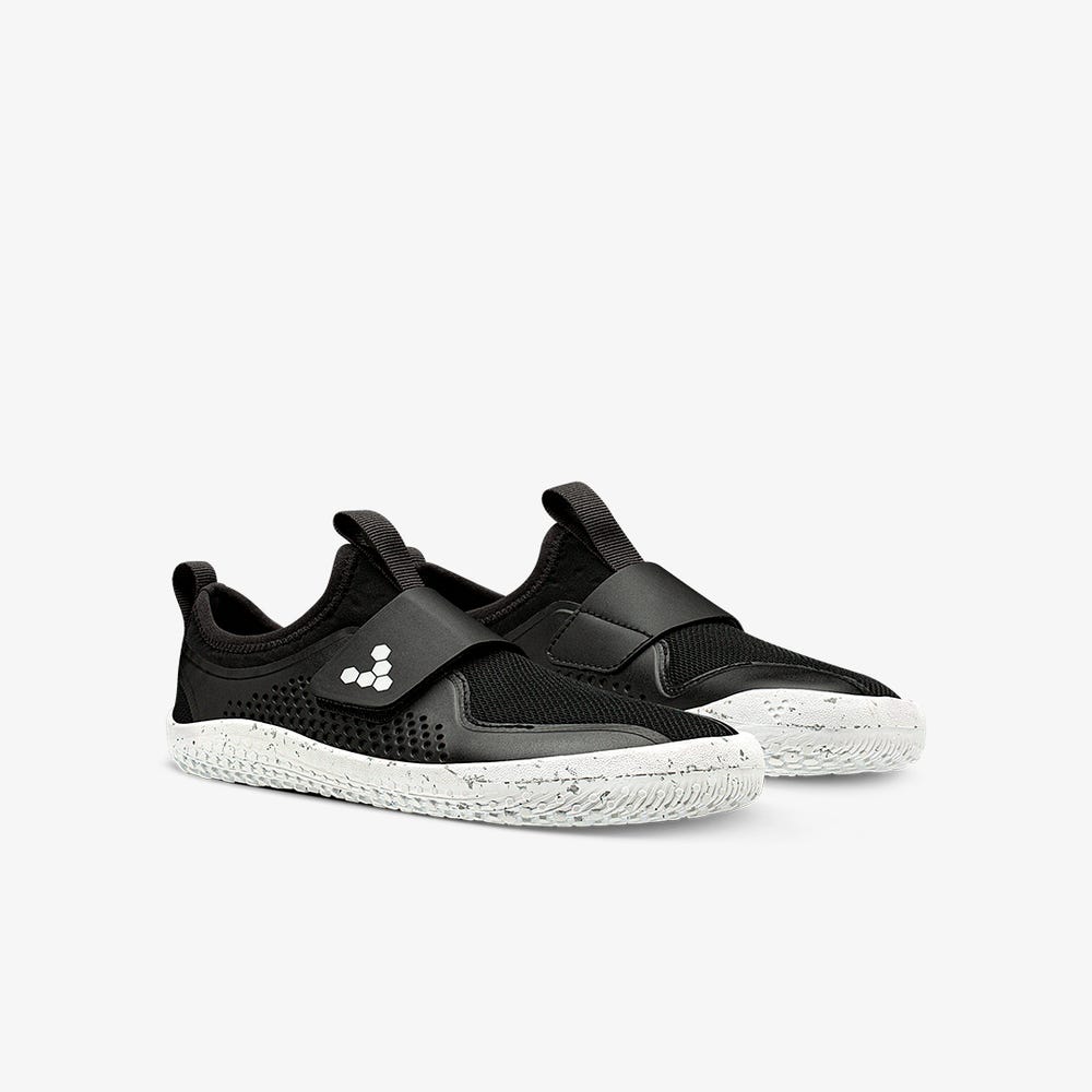 Vivobarefoot Primus Sport II Sneakers Kinderen Obsidian | IKBSWLN-32