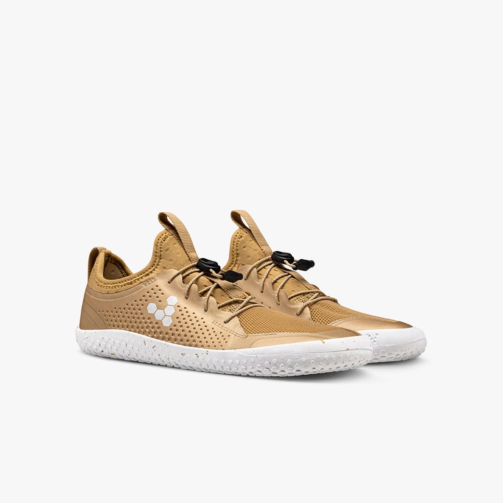 Vivobarefoot Primus Sport II Sneakers Kinderen Goud | ZIDVWON-20