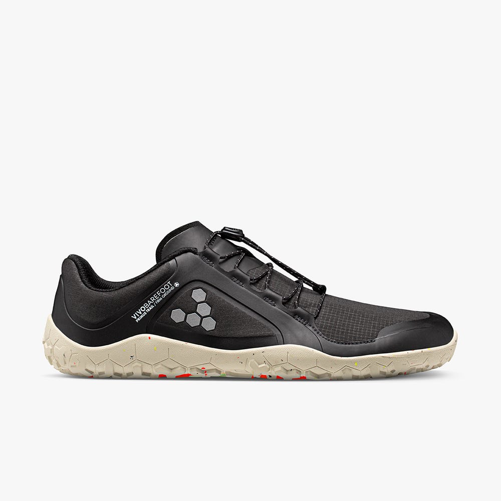 Vivobarefoot Primus Trail II All Weather FG Trailrunningschoenen Dames Obsidian | EJPGWQZ-19