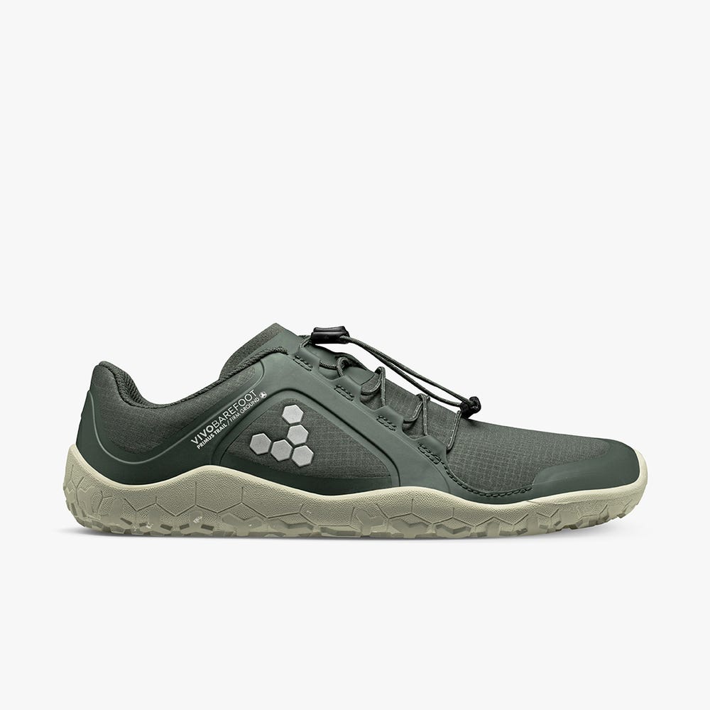 Vivobarefoot Primus Trail II All Weather FG Trailschoenen Dames Diepgrijs | PIZQRMV-48