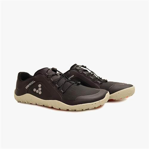 Vivobarefoot Primus Trail II All Weather FG Trailrunningschoenen Heren Obsidian | YQOUXHT-79