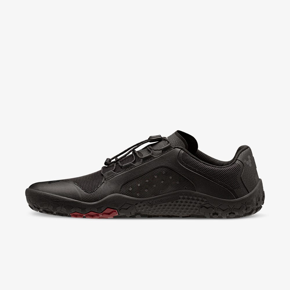 Vivobarefoot Primus Trail II FG Trailrunningschoenen Heren Obsidian | DXTQBNY-98